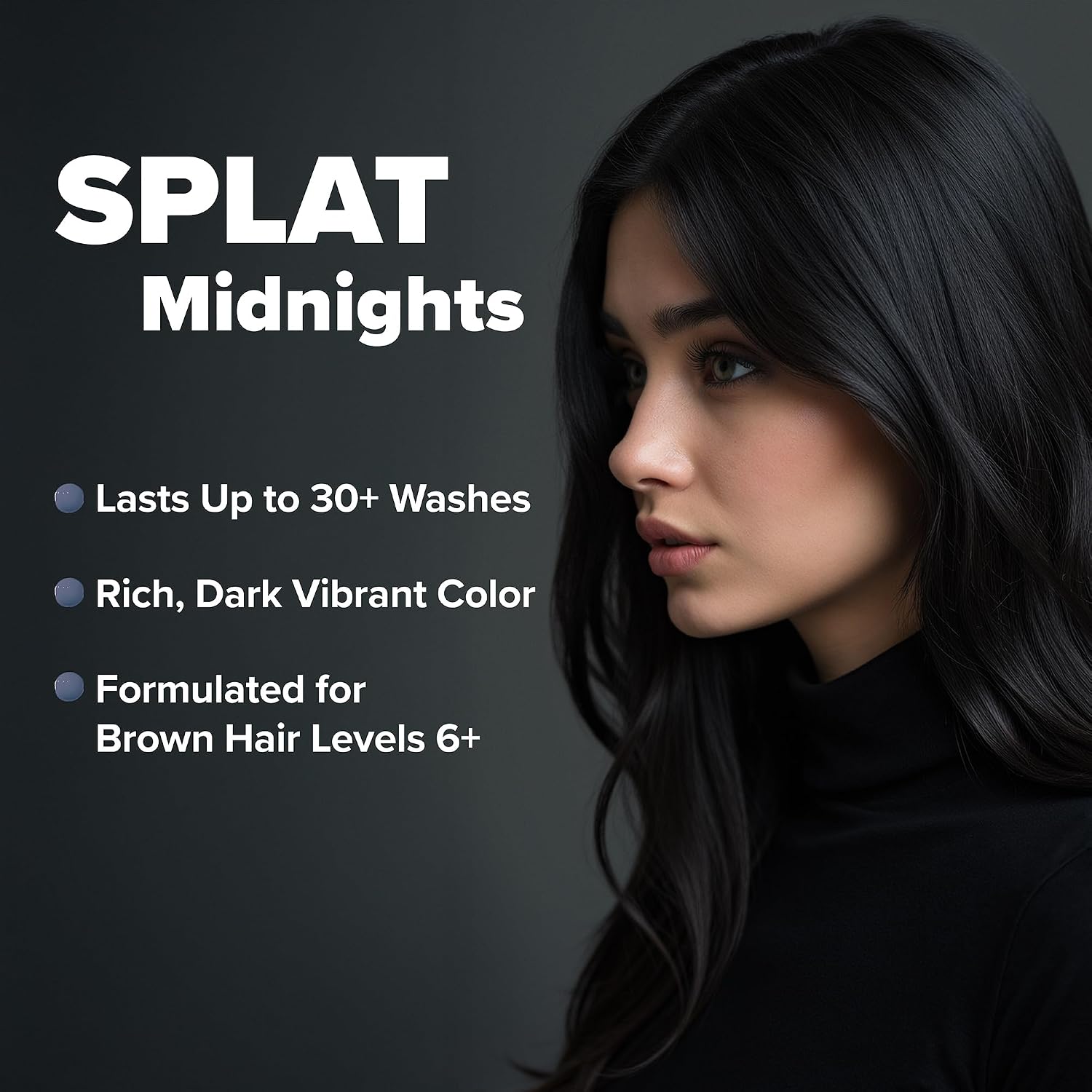 Splat Midnight Magenta Semi Permanent Hair Dye Kit, 1 Application