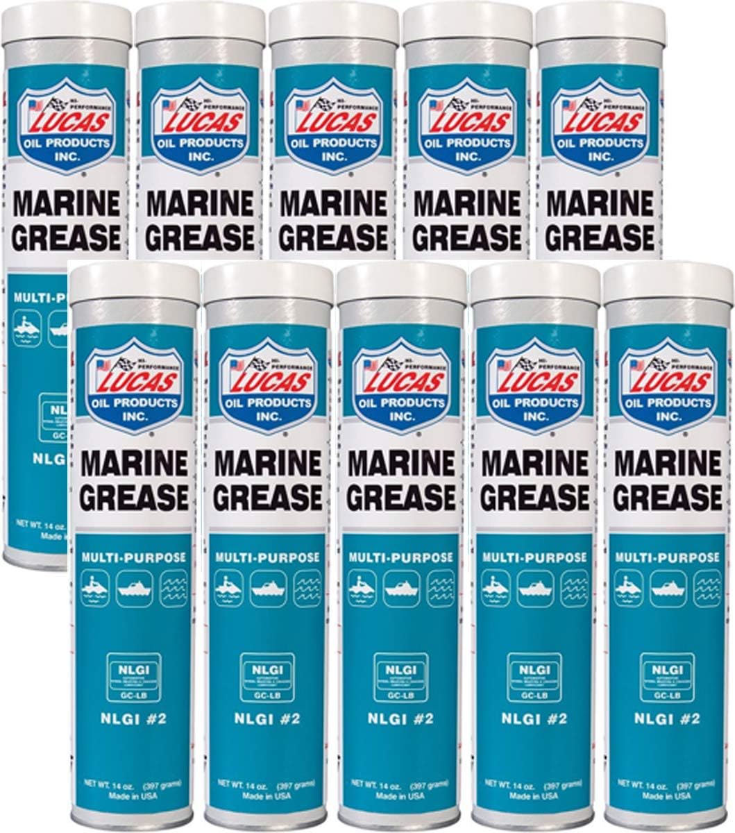 Lucas Oil 10682 Marine Grease 3 Ounce Combo Pack