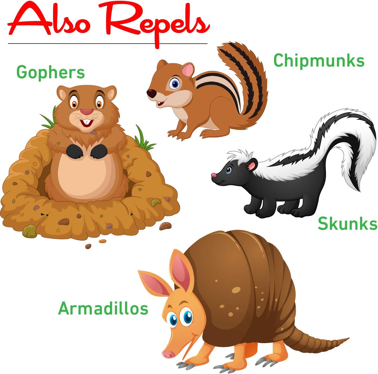 I Must Garden Mole & Vole Repellent: Professional Strength - Natural - 10lb