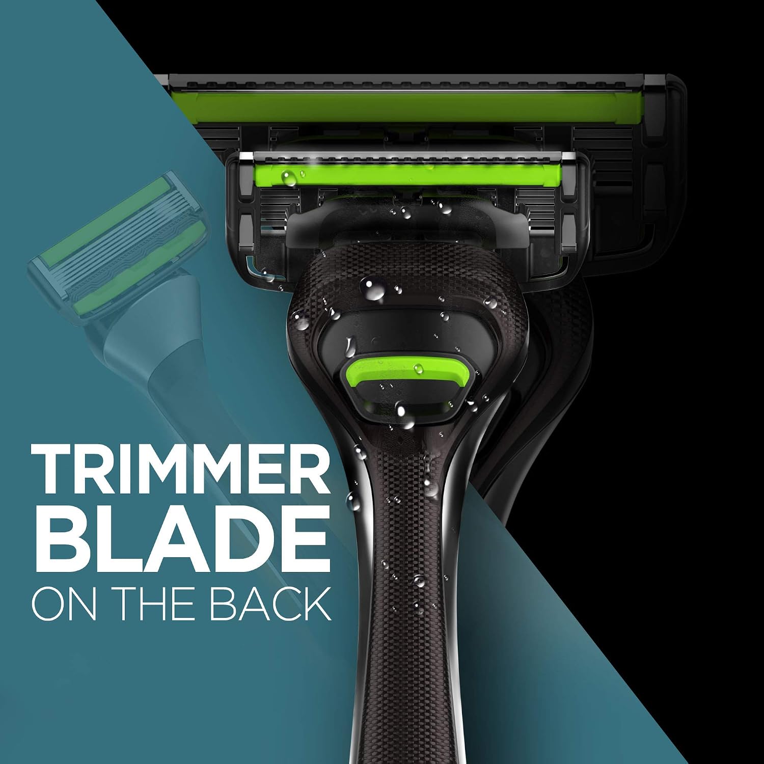DORCO Pace 6 Pro - Six Blade Razor System with Trimmer - 12 Pack Refill (No Handle)