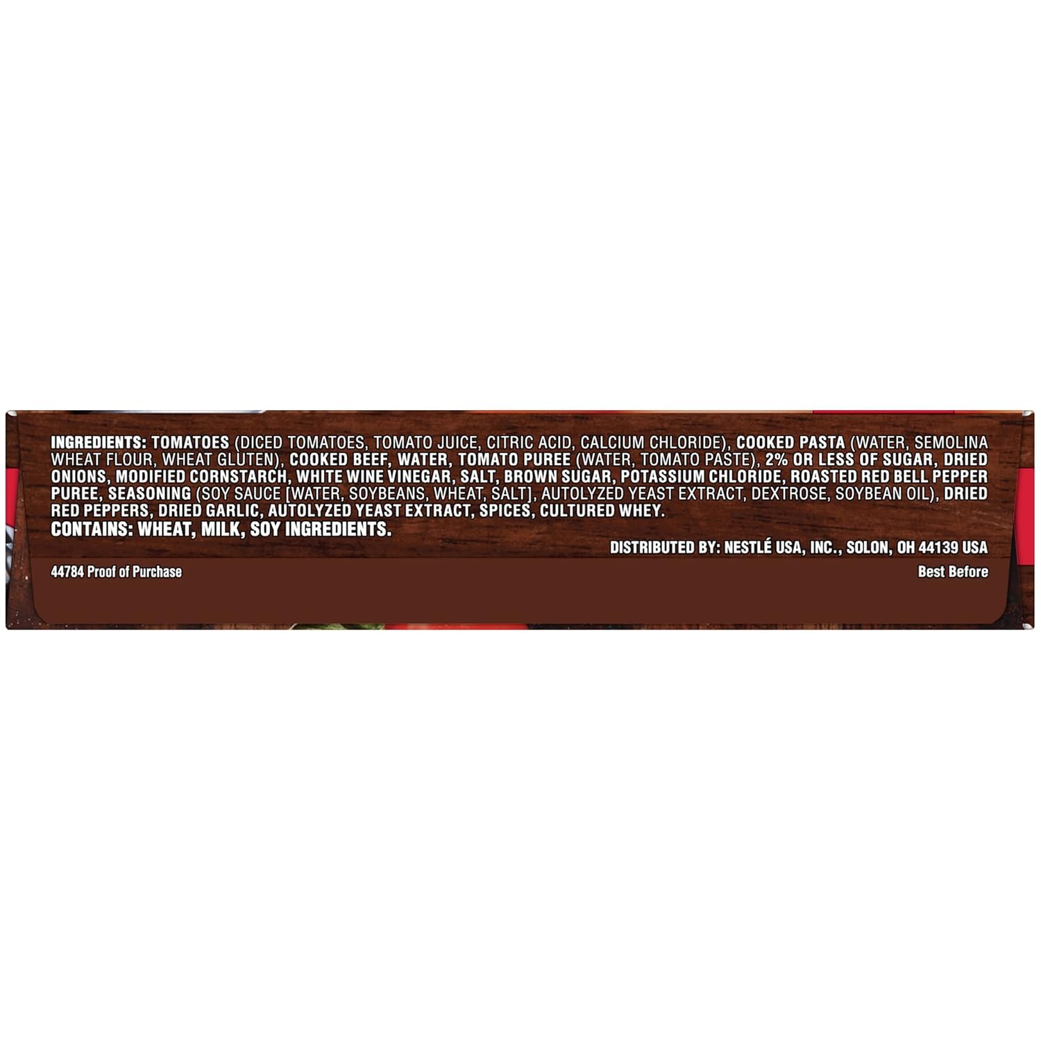 Stouffer's Macaroni & Beef with Tomato, Single Serve Frozen Meal, 12.875 Oz