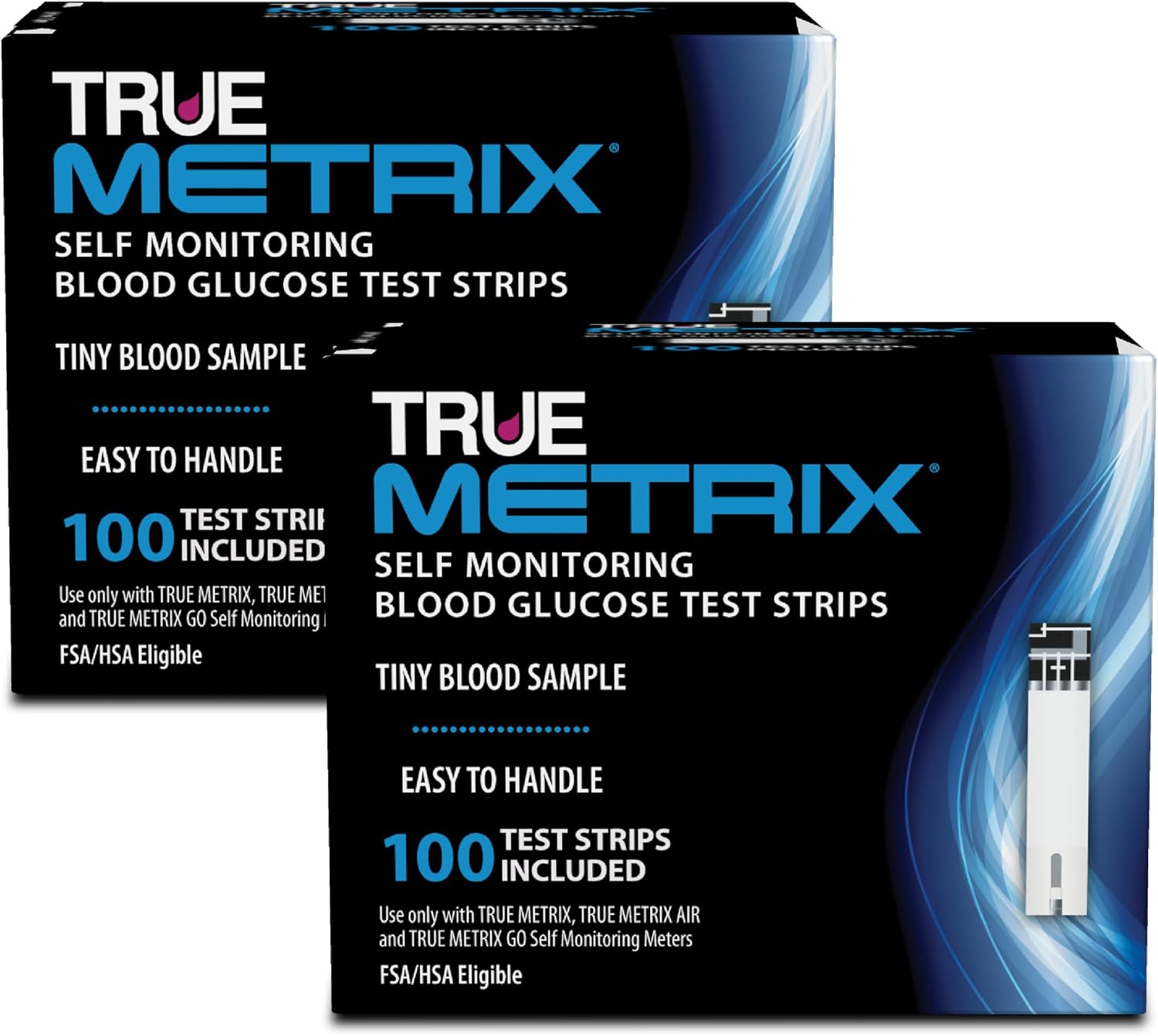 TRUE METRIX Self Monitoring Blood Glucose Test Strips, 50 Count | Blood Glucose Test Strips Compatible with TRUE METRIX Family of Self Monitoring Blood Glucose Meters, Fast and Easy to Use
