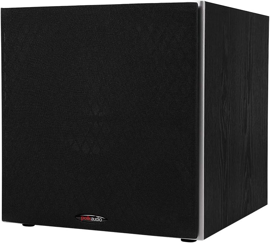 Polk Audio PSW10 10" Subwoofer, Big Bass Compact Design, Up to 100 Watts