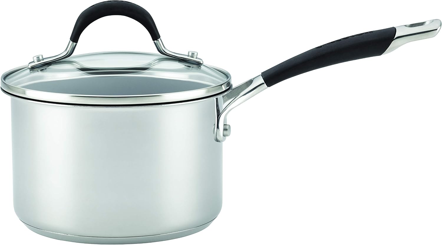 Circulon Momentum Stainless Steel Nonstick 2-Quart Covered Saucepan