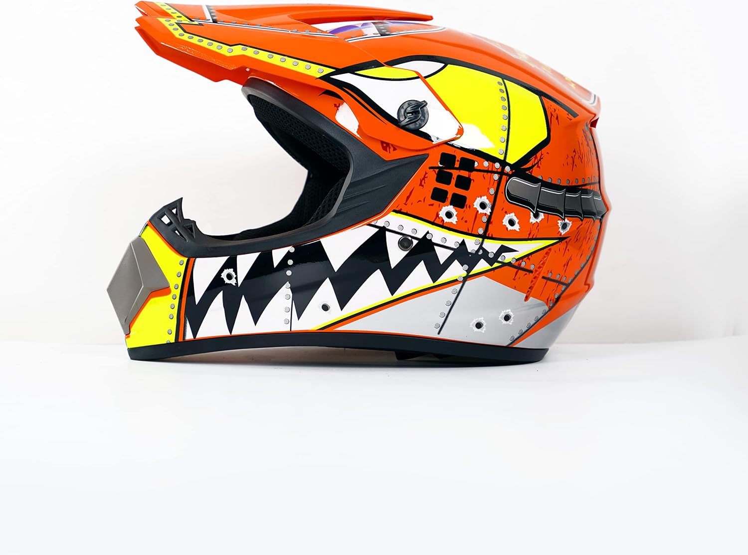 Motocross Offroad Helmet Dirt Bike Street Helmet Motorcycle Helmets ATV BMX MX Helmet with Gloves Goggles Mask for Unisex Youth Kids DOT / FMVSS 218