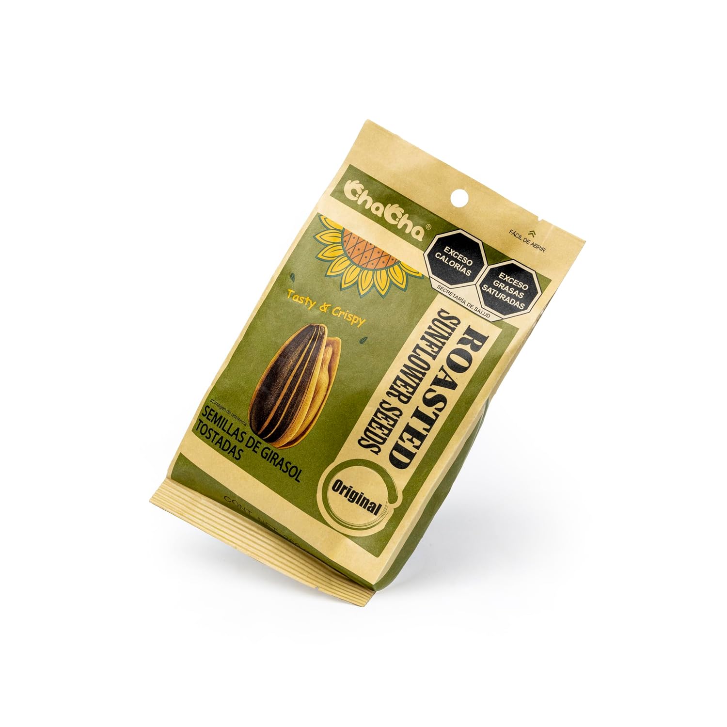 ChaCha Natural Roasted Sunflower Seeds (3 Pack, Total of 750g)