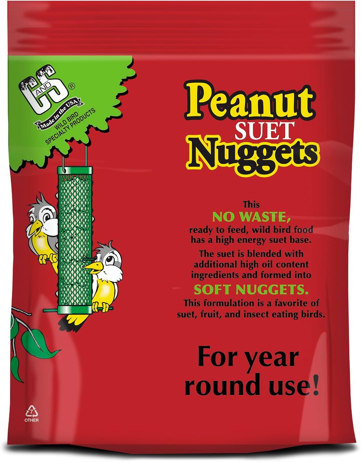 C&S Peanut Nuggets 27 Ounces, 6 Pack