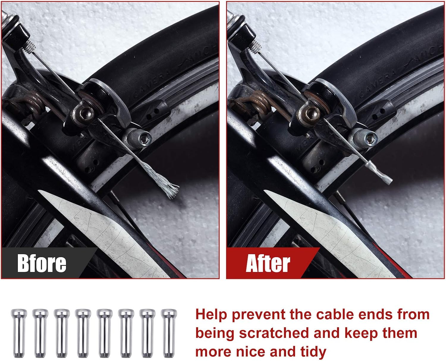 Boao Universal Bike Brake Cable Kit Bicycle Cable Housing Set