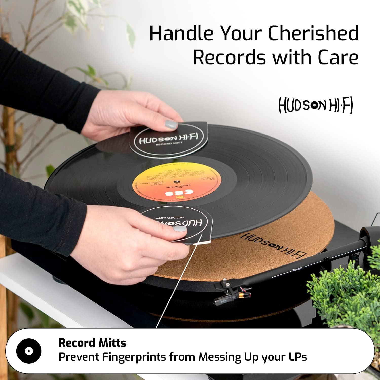 9-in-1 Vinyl Record Cleaning Kit – Anti-Static Cleaner, Carbon Fiber & Velvet Brushes, Stylus Gel, Microfiber Cloth