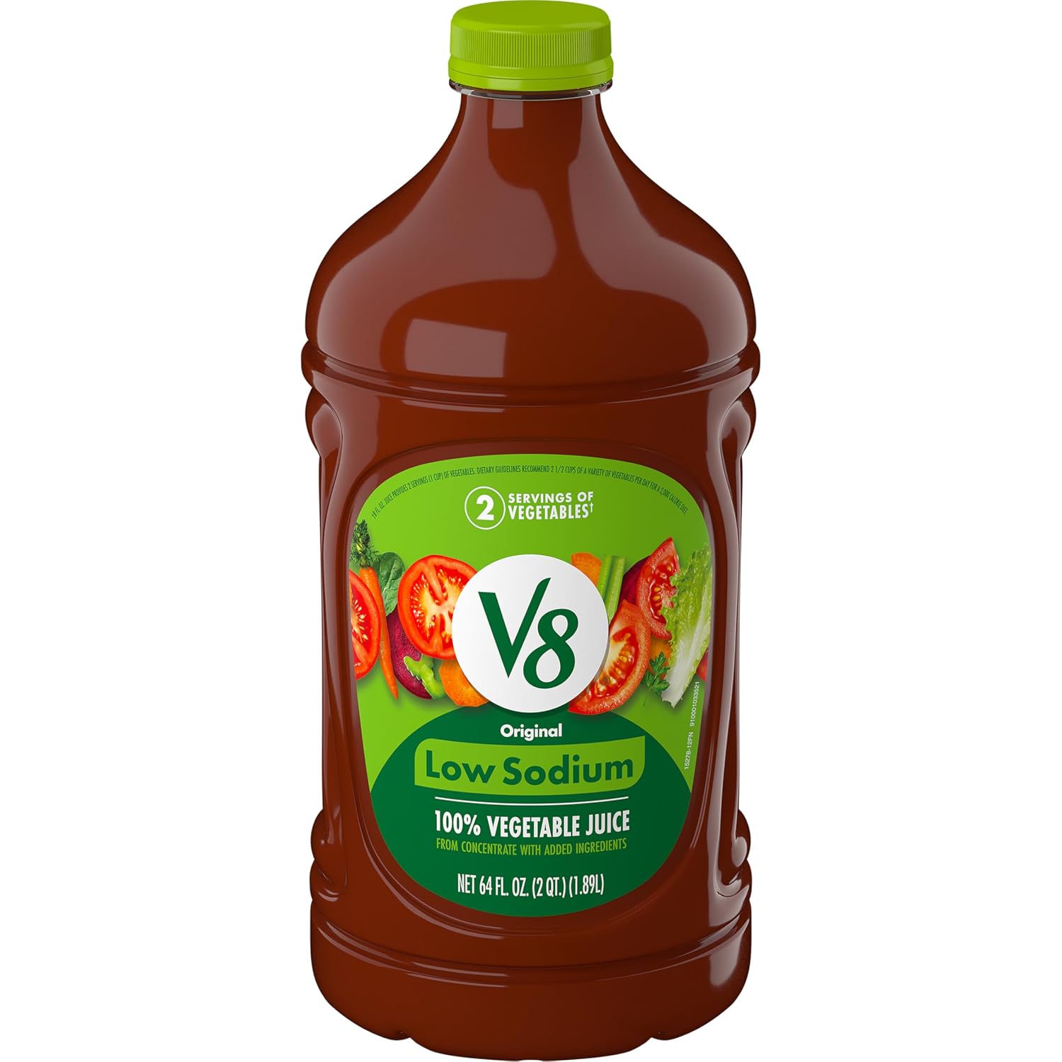 V8 Original 100% Vegetable Juice, 12 fl oz Bottle (12 Pack)