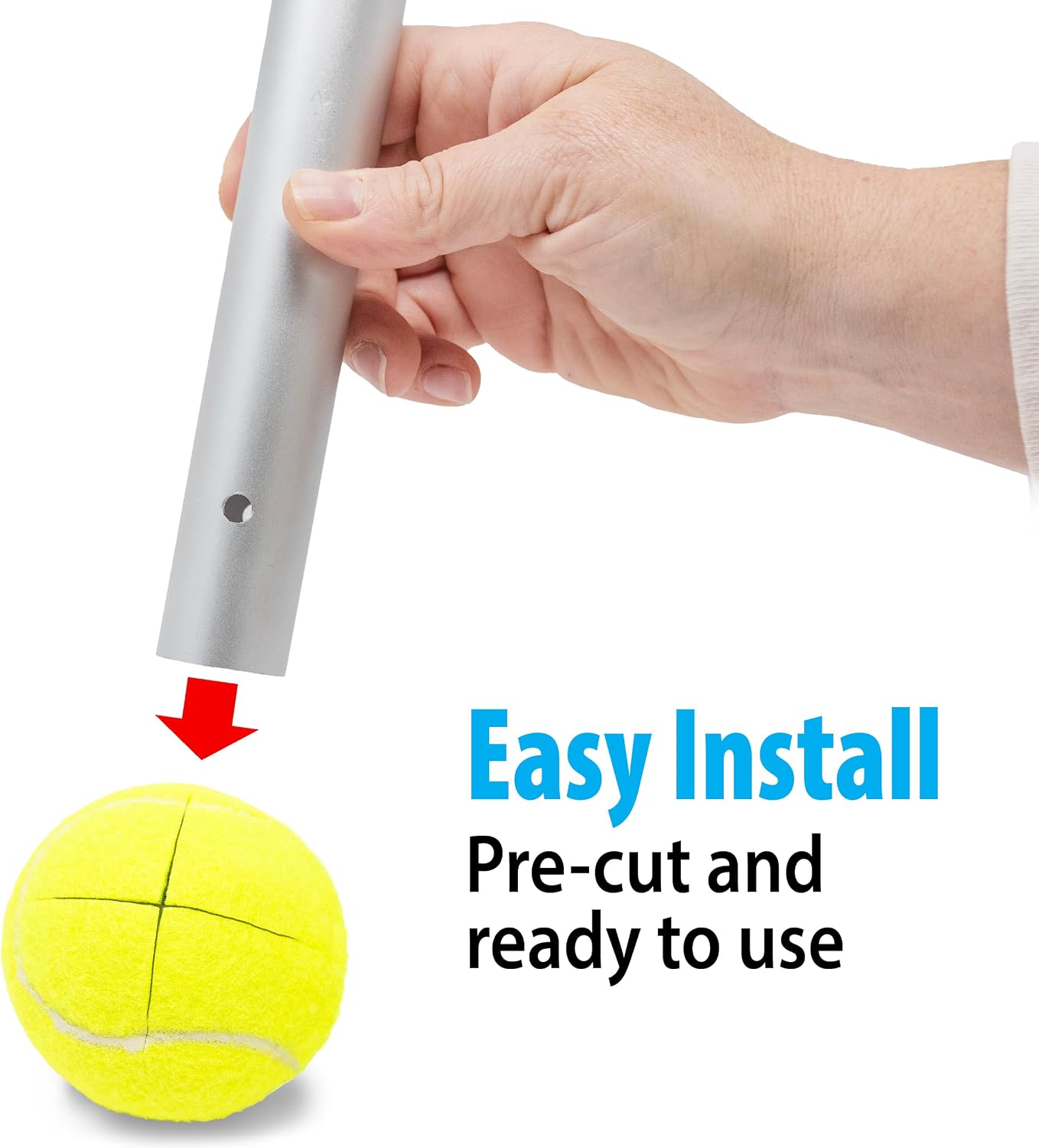 Top Glides Precut Walker Tennis Ball Glides