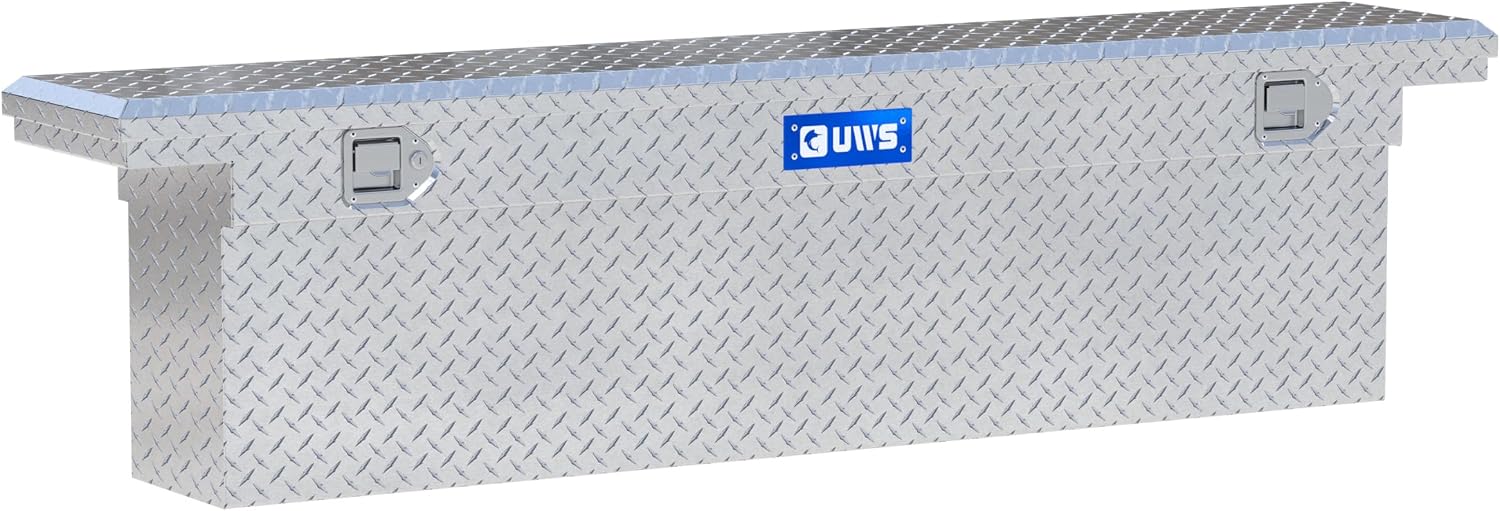 UWS EC10871 72-Inch Heavy-Wall Aluminum Deep Slim Truck Tool Box with Low Profile, RigidCore Lid