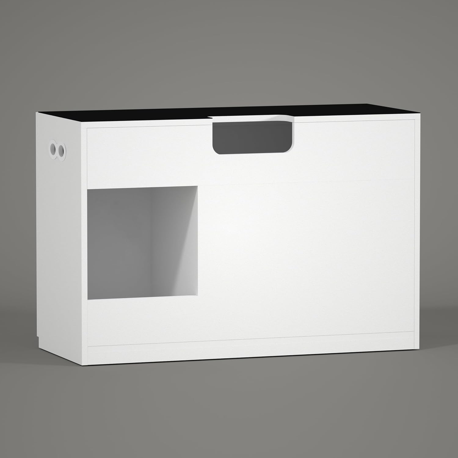 LANDEN Wooden Aquarium Stand & Cabinet, 20 Gallon Fish Tank, 17.7x17.7in