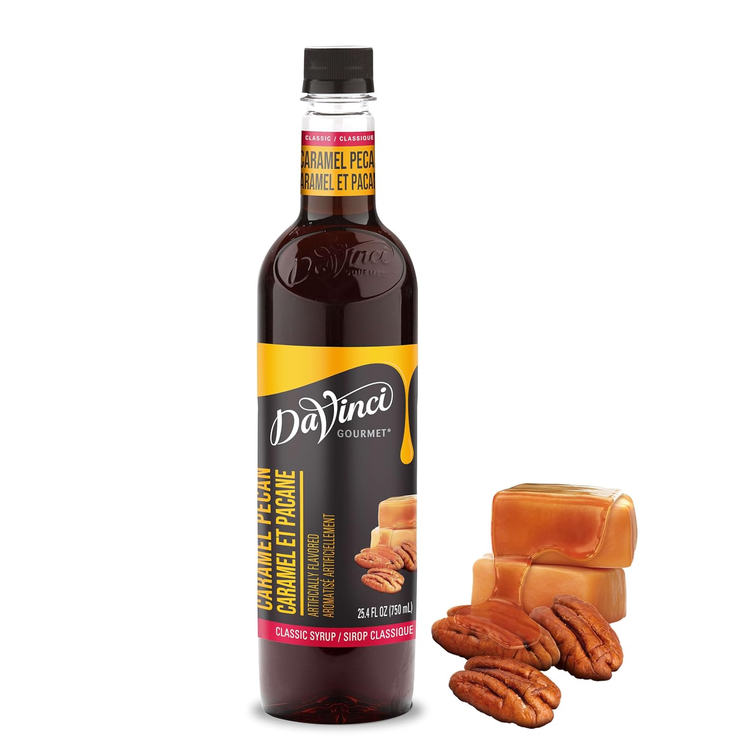 DaVinci Gourmet Classic Strawberry Syrup, 25.4 Fluid Ounces, Kosher, 1 Count