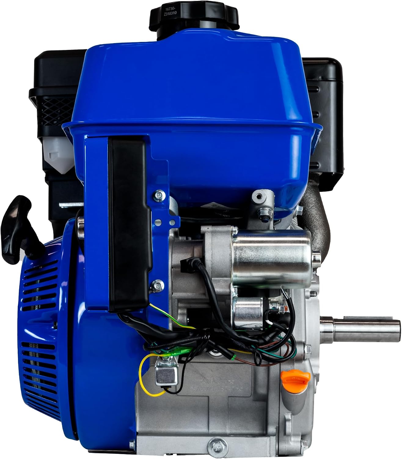 DuroMax XP7HPE 208cc Electric Start Gas Powered, 50 State Approved, Multi-Use Engine Blue