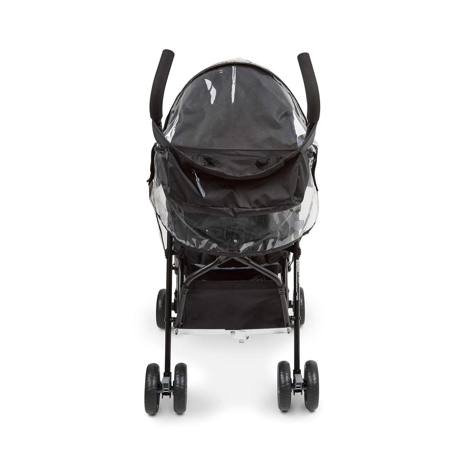 Ingenuity 3D Mini Convenience Stroller – Lightweight Stroller with Compact Fold, Multi-Position Recline, Canopy with Pop Out Sun Visor – Umbrella Stroller for Travel & More, Blue/Black