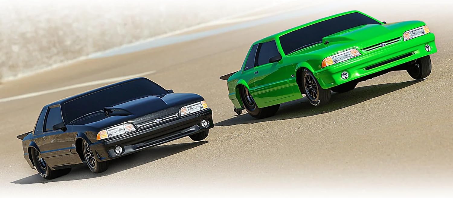 5.0 Mustang Fox Body for Drag Slash: Green: 9421G