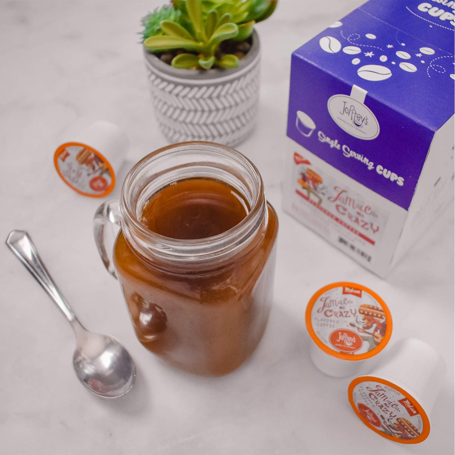 Joffrey's Coffee - Breakfast Blend, Artisan Medium Roast Arabica Coffee Beans, Smooth-Bodied Blend, Balanced Flavor & Aroma