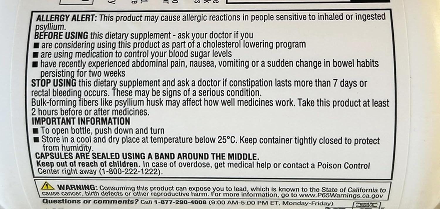 Member's Mark Fiber Capsules 2Pack (400 Count) Liquids, Toothpaste, etc. for at Least