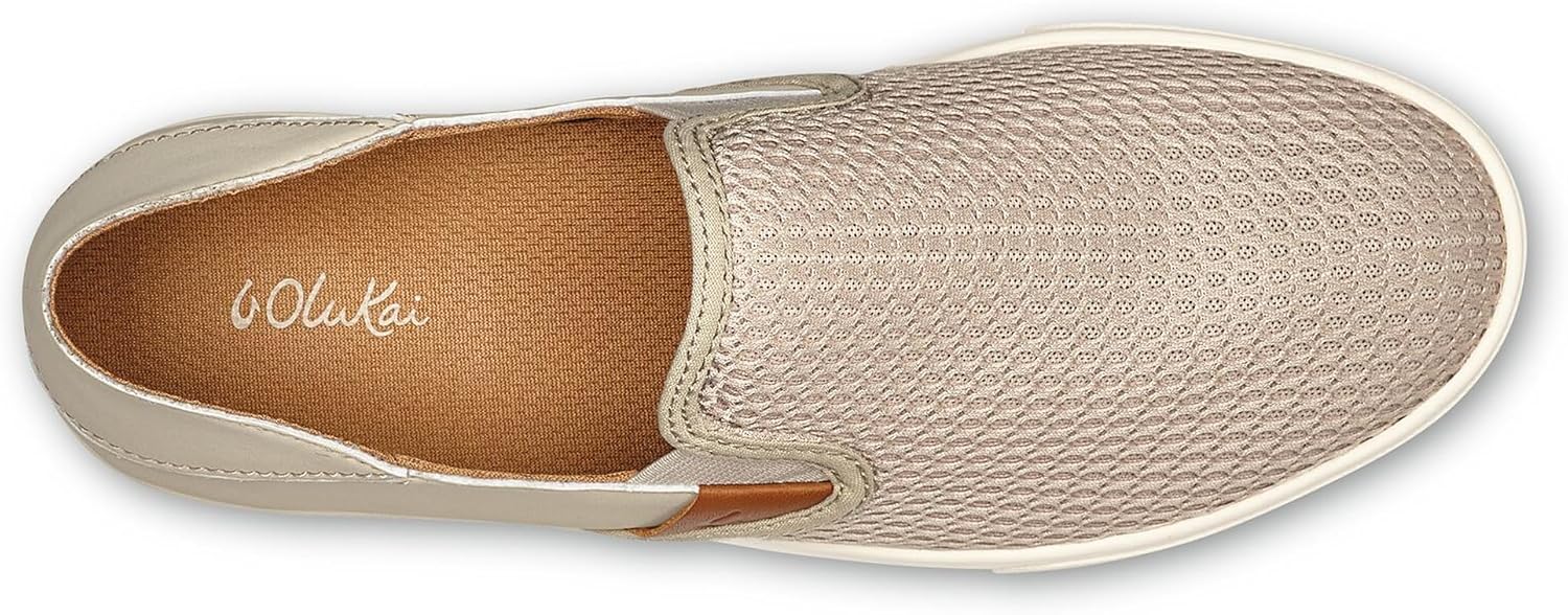 OluKai Pehuea Women's Slip On Sneakers, Casual Everyday Shoes