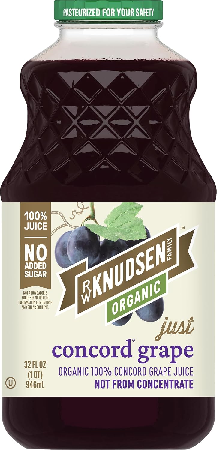 R.W. Knudsen Organic Just Concord Grape Juice, 32 fz