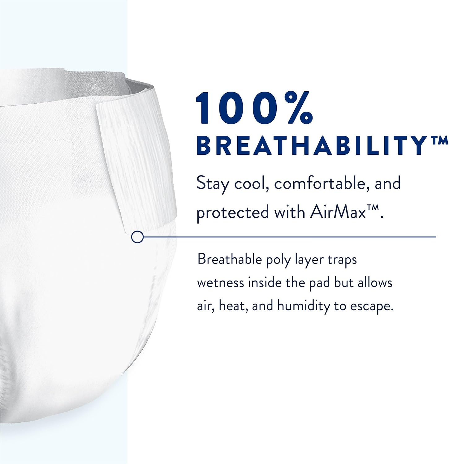Prevail Breezers 360 Incontinence Briefs, Ultimate Absorbency, Size Two, 72 Count