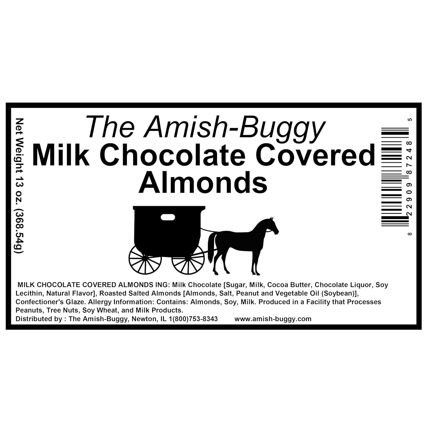 Arndts Fudgery Premium Chocolate Covered Candy (Milk Chocolate Raisins (2-13 oz. Bags))