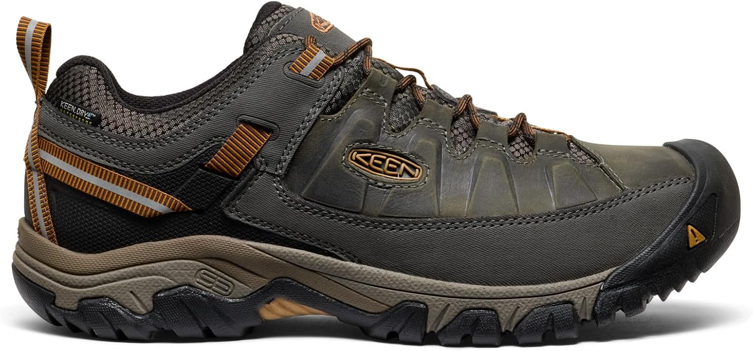 KEEN Men's Targhee 3 Low Height Waterproof Hiking Shoes
