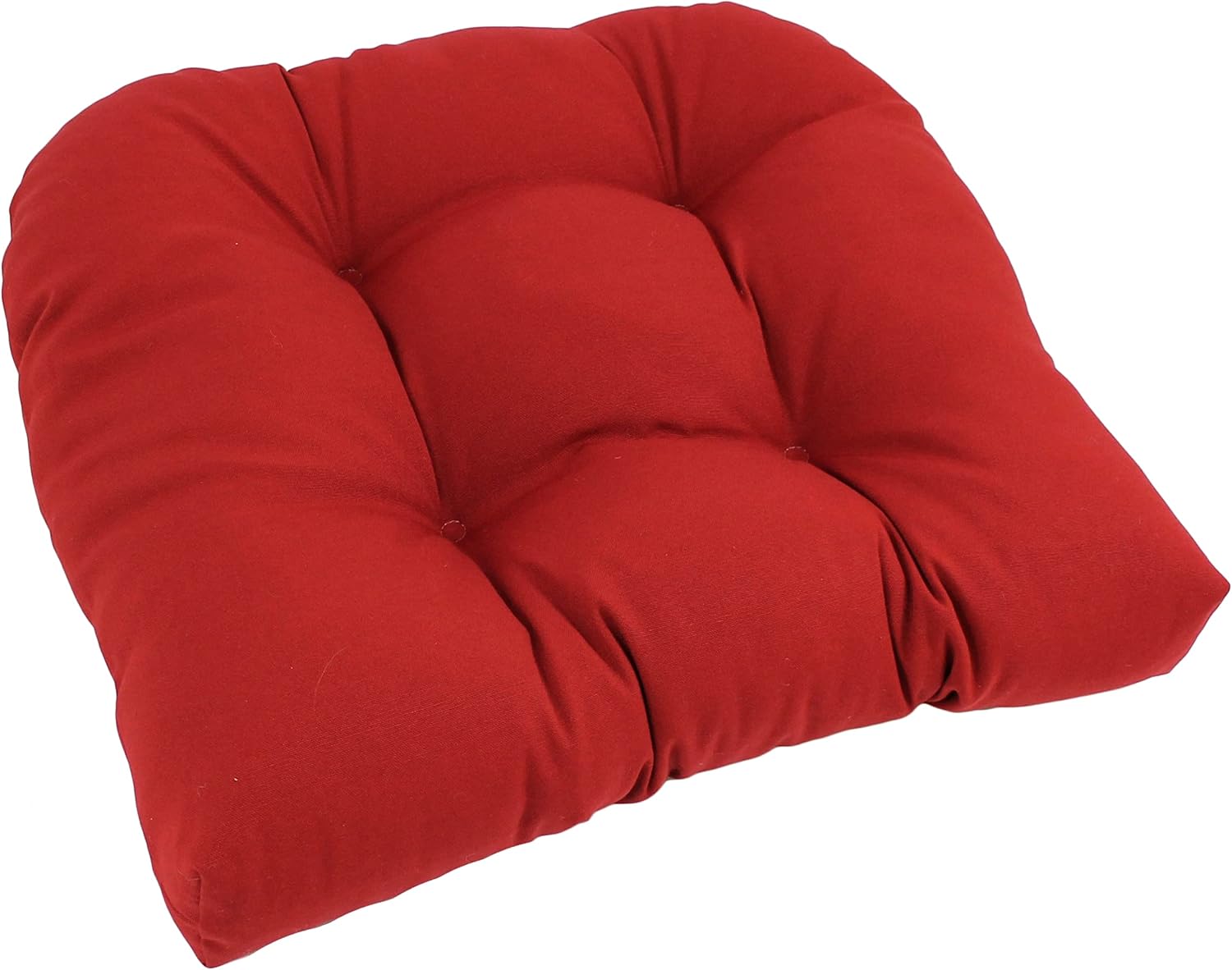 Blazing Needles Twill Rounded Back Chair Cushion,Sage, 19" x 19" 1 Count