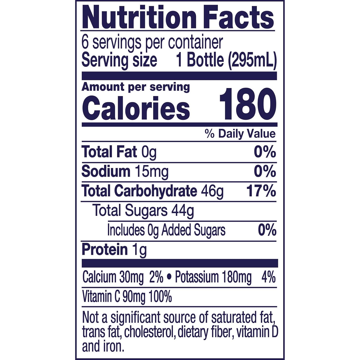 Welch's 100% Grape Juice, 6-10 oz. Cans (Pack of 4)