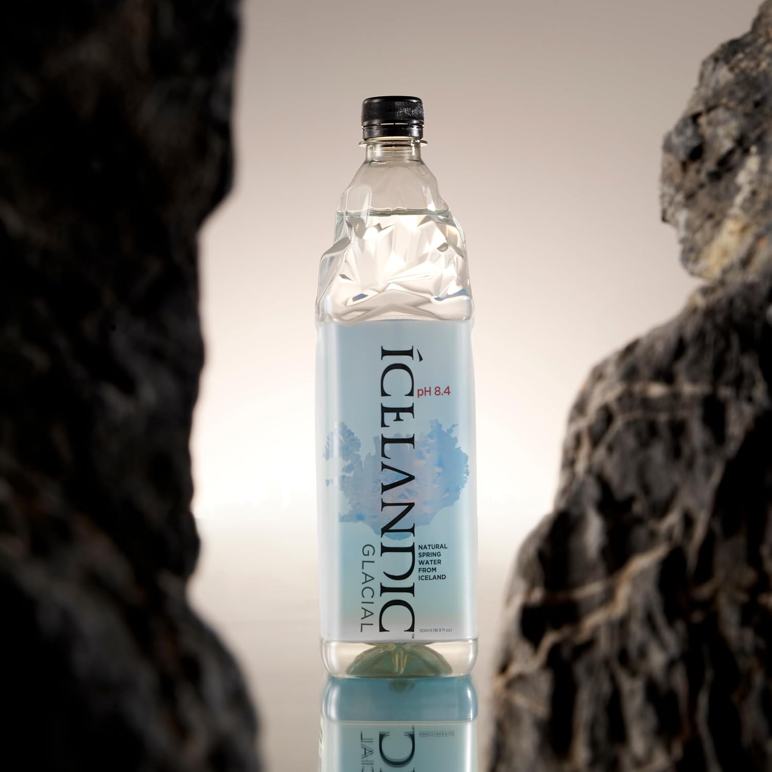 Icelandic Glacial Natural Spring Alkaline Water, 16.9 Fl Oz (Pack of 24) | Natural Spring Alkaline Water