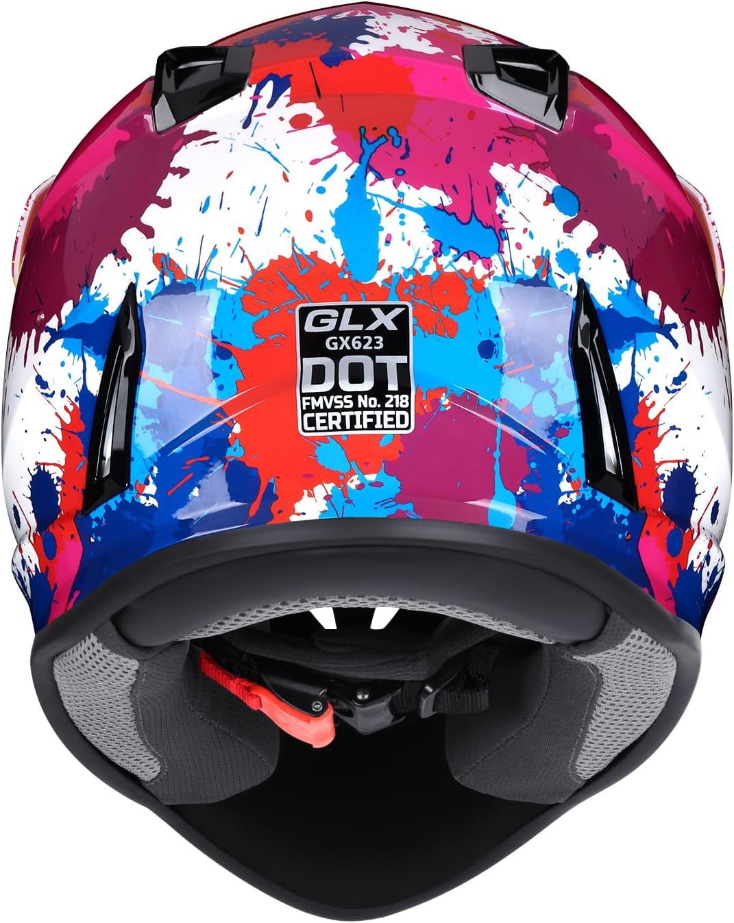 GLX GX623 Youth ATV & Dirt Bike Helmet Combo, DOT | Adult-Level Safety for Kids: Premium, full-grown protection engineered into a comfortable, youth-sized package
