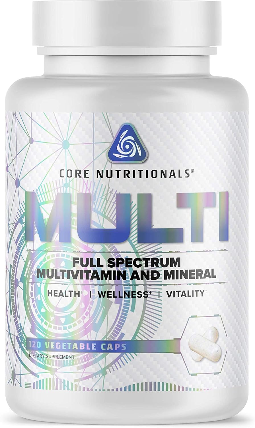 Core Nutritionals Multi Multivitamin, Daily Wellness Support, 120 Veg Caps