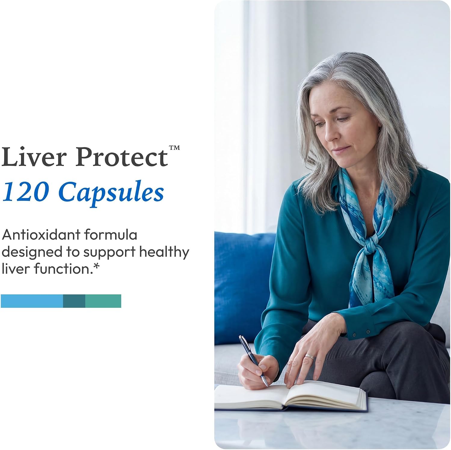 XYMOGEN Liver Protect - Liver Health & Antioxidant Support Supplement* - Milk Thistle, Alpha-Lipoic Acid, NAC & Selenium - Gluten-Free & Vegetarian - 120 Capsules
