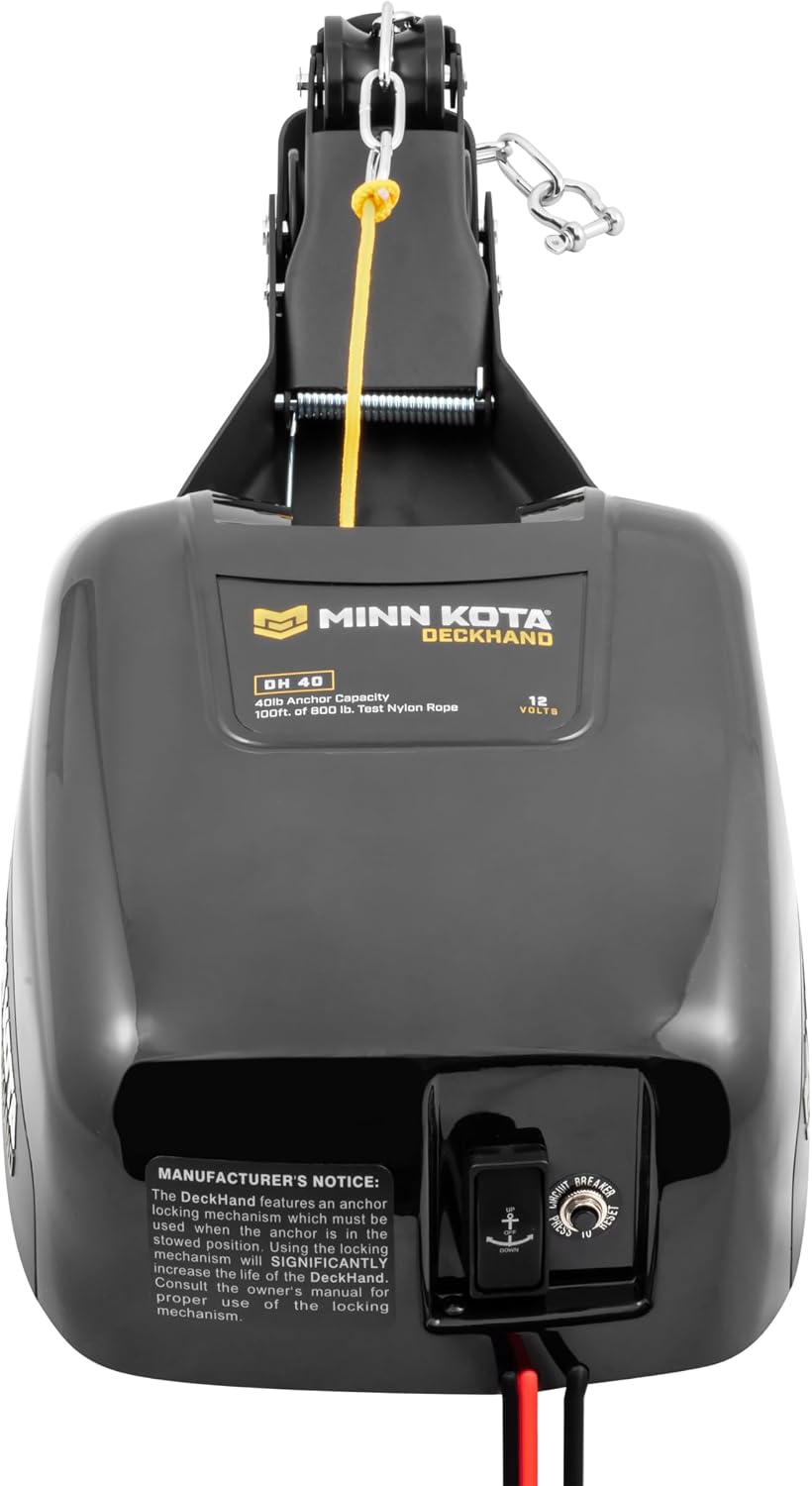 Minn Kota Deckhand Electric Anchor Winch – DH-40