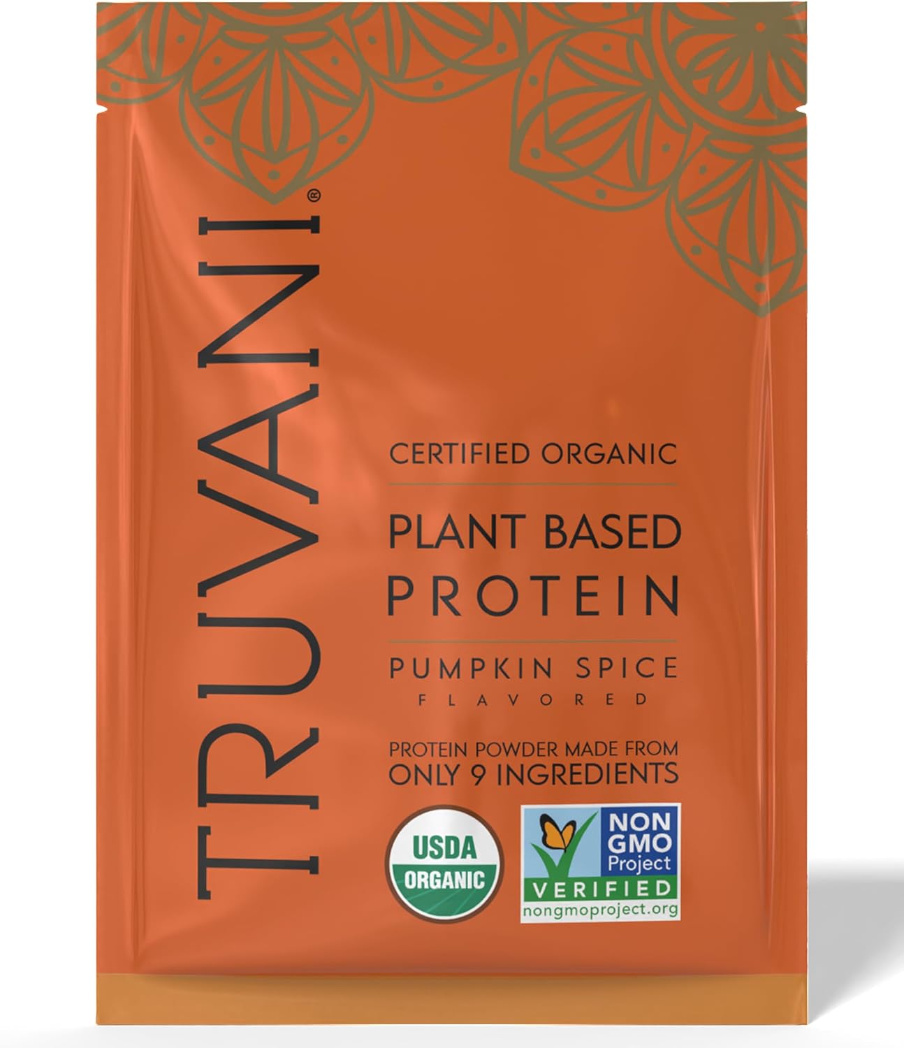 Truvani Organic Plant Based Protein Powder | Chocolate | 1 Serving
