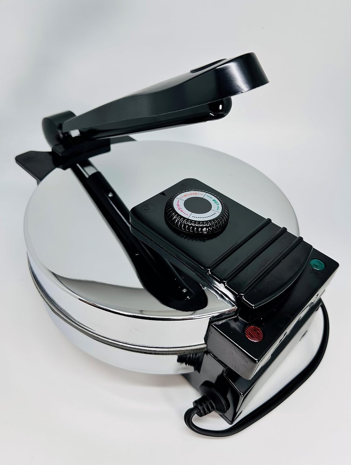 Saachi SA1650 Electric Non-Stick Roti Chapati Flat Bread Wraps/Tortilla Maker with Temperature Control