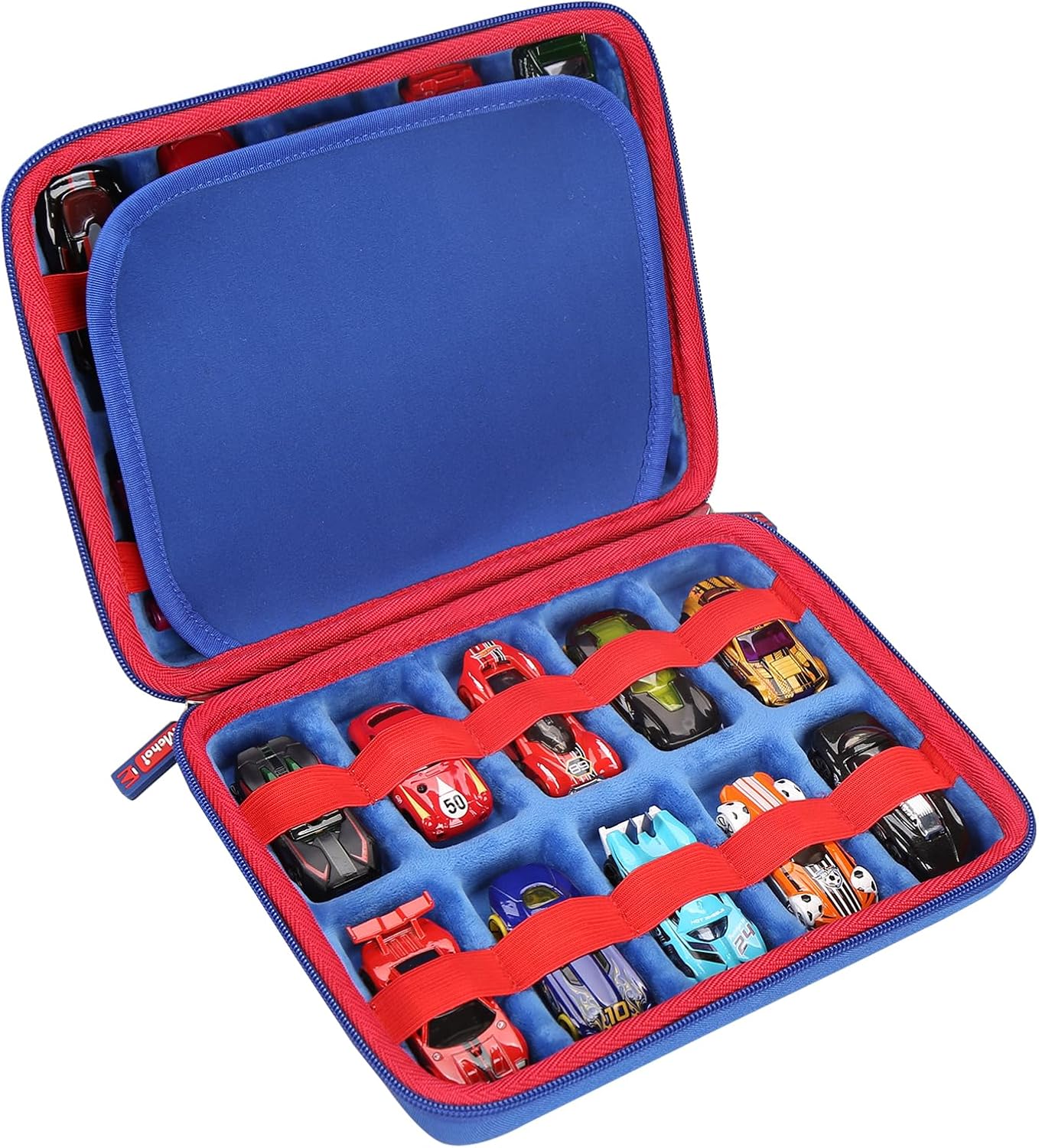 Mchoi Hot Wheels Case Storage for HOT WHEELS20 Cars, Toy Car Organizer for Your Matchbox Cars Storage, Case Only