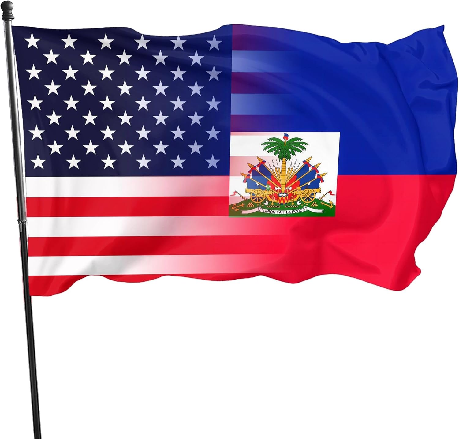 Nicaragua Nicaraguan And American Flag America USA 3x5 Ft Indoor Outdoor Decor Banner National Flags for Garden Yard Car Outside Decoration