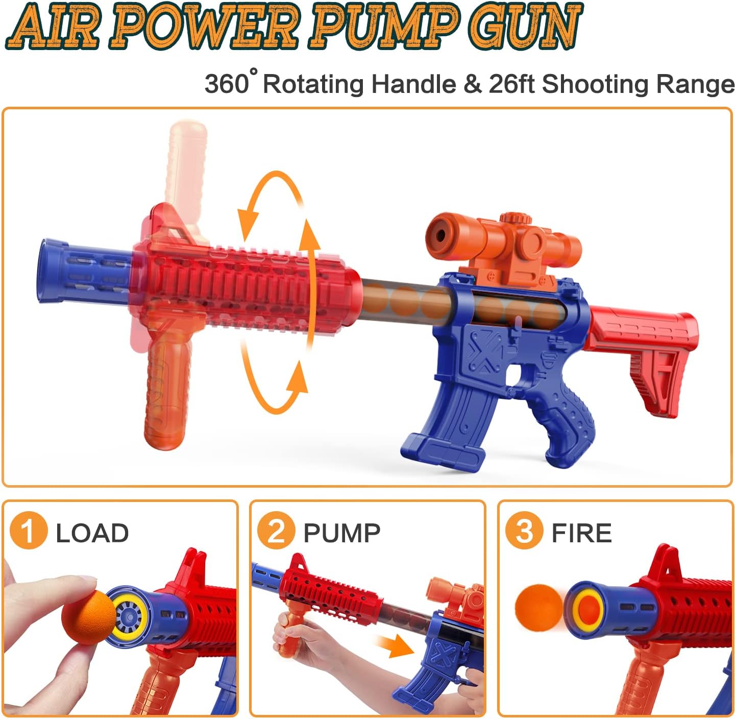 Marlrin Shooting Games Toys for Age 5 6 7 8 9 10+ Year Old Boys