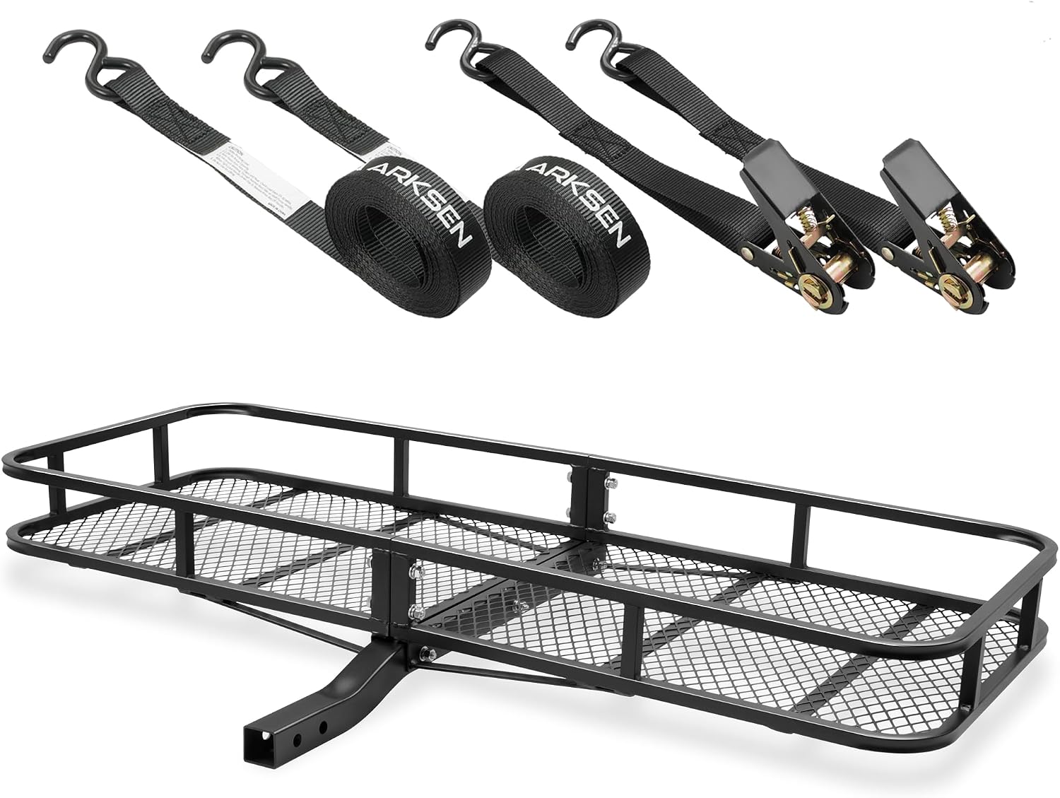 ARKSEN 60" x 23" x 5.5" Hitch Cargo Carrier, 500 Lbs Capacity Luggage Rack