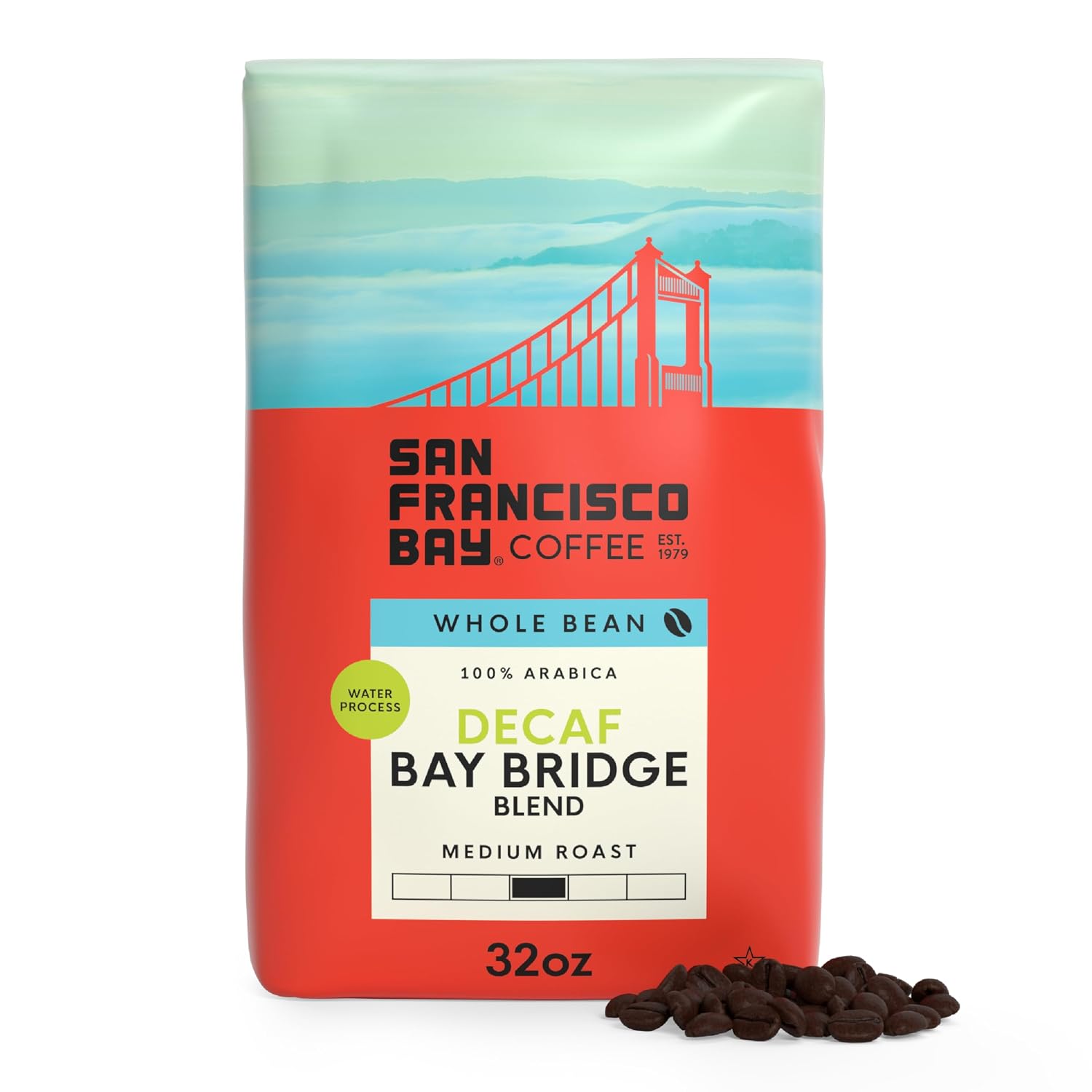 San Francisco Bay Coffee French Roast Whole Bean Coffee, 2 lb bag