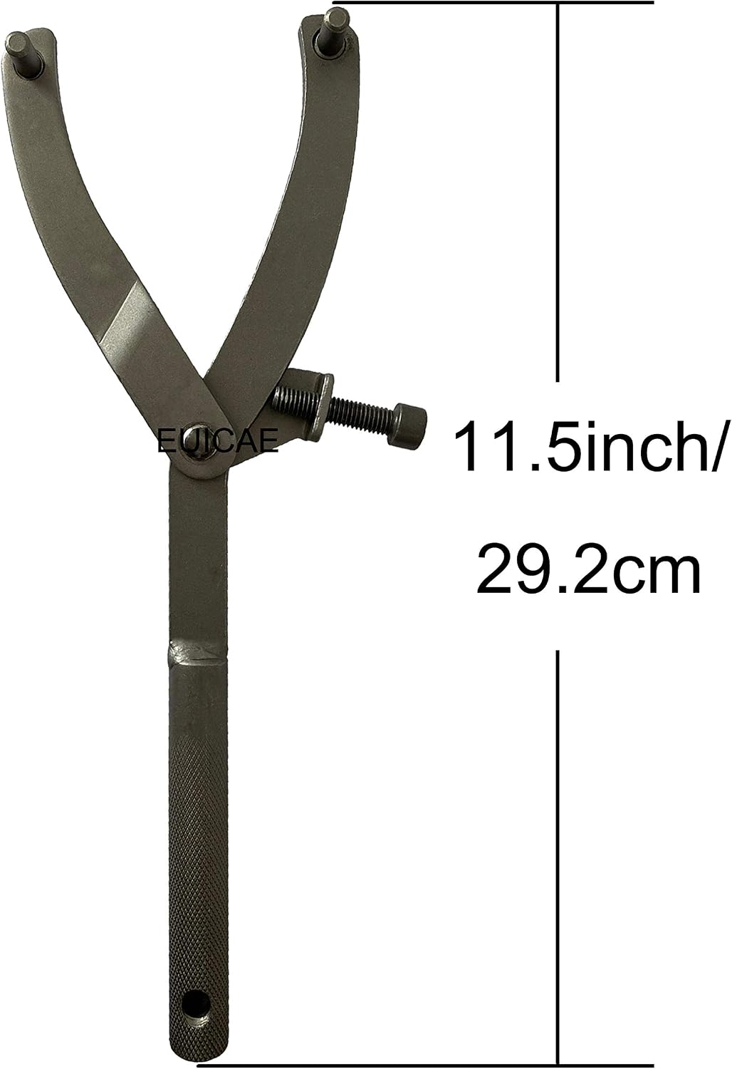 EUICAE Adjustable Wrench Clutch, Stainless Steel, 11.8in Length, Suitable for Different Distances and Sizes
