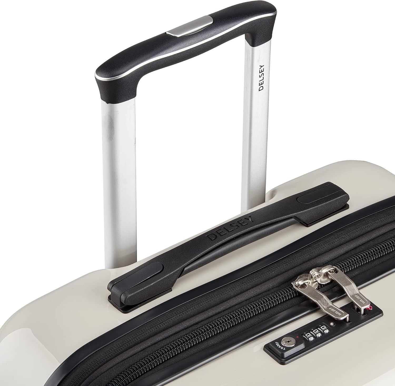 DELSEY PARIS Cruise 3.0, 20 Inch Carry-On Hardside Luggage, Deep Sea Navy | Expandable Suitcase, Lightweight 100% Polycarbonate Shell, Dual-Density Spinner Wheels, USB Port, TSA Lock