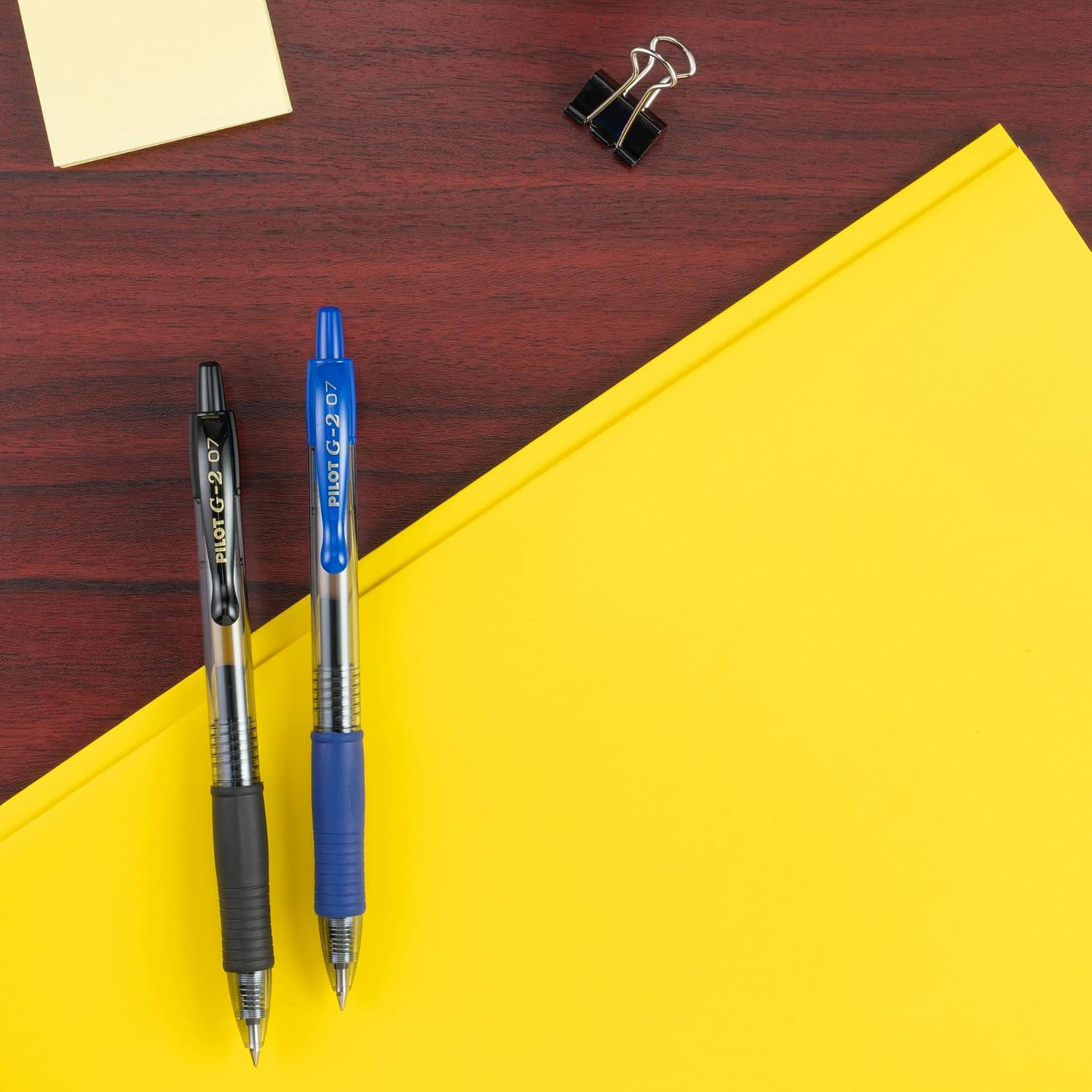 PILOT G2 Pens, 0.7mm, Black Ink, 12-Pack