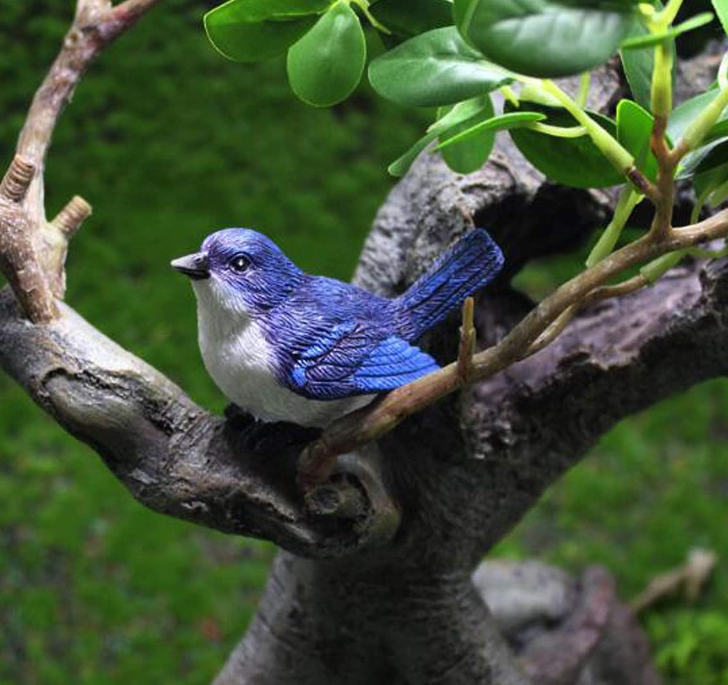 3 Pcs Miniature Bird Decorative Figurines Garden Statue Birds Figures Decor Mini Bird Figures Animal Cake Topper Flower Pots Plant Ornaments Fairy