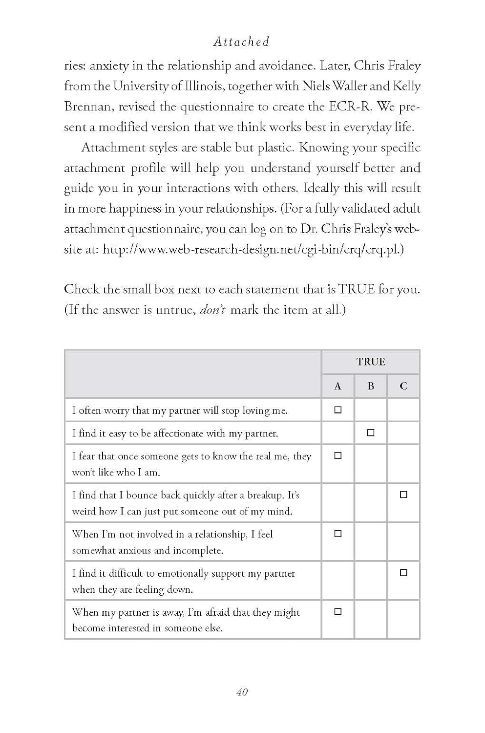 Attached: Are you Anxious, Avoidant or Secure? How the science of adult attachment can help you find – and keep – love
