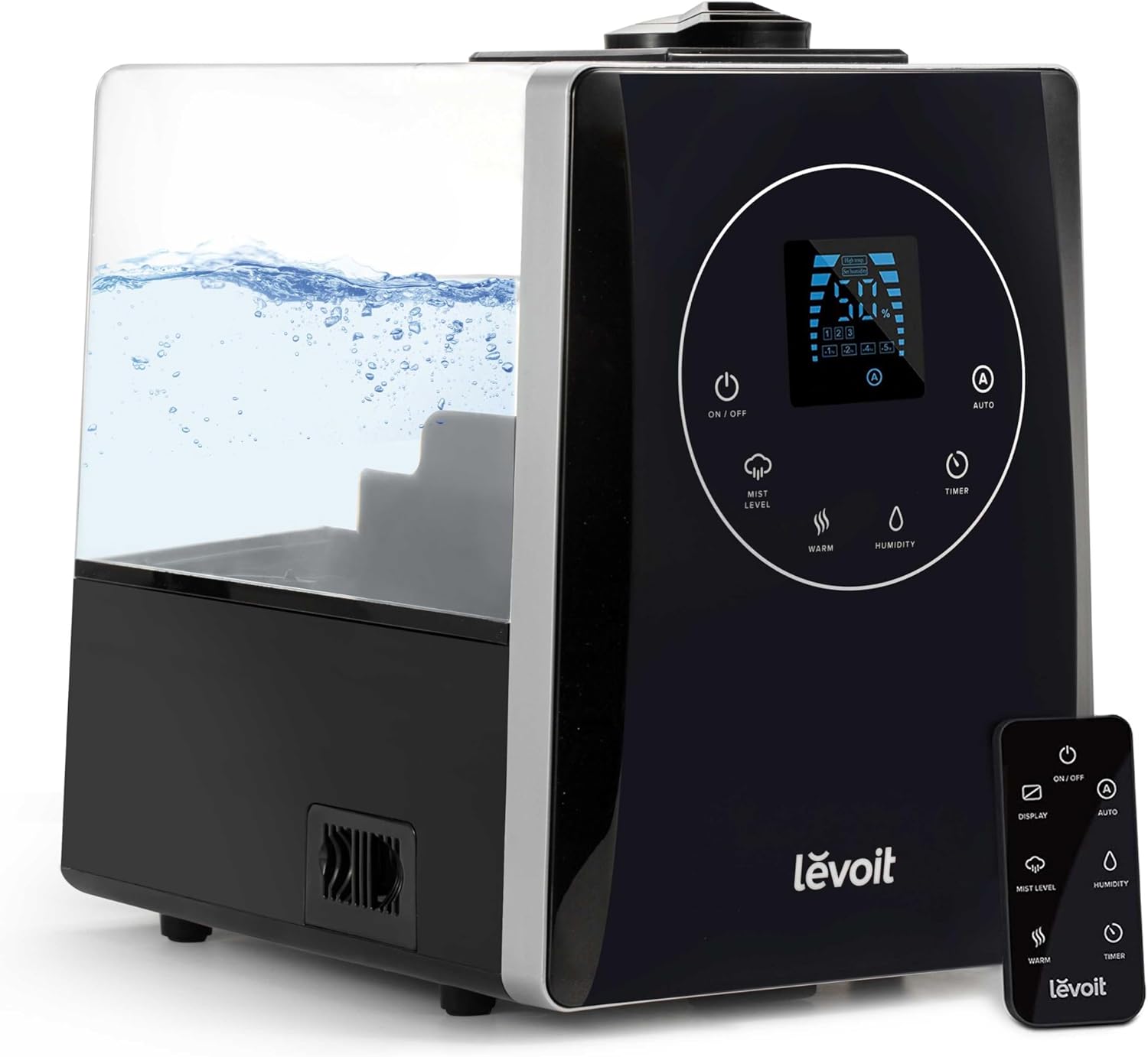 Levoit Humidifiers for Bedroom Large Room, 6L, 60H Runtime, 26dB, Smart App