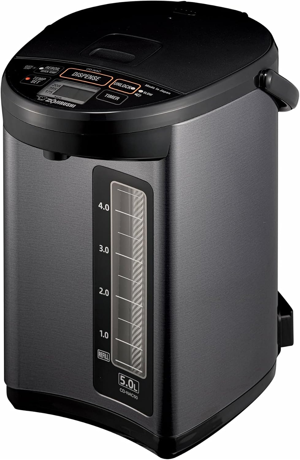 Zojirushi Micom Water Boiler and Warmer, 4.0 L (Black)