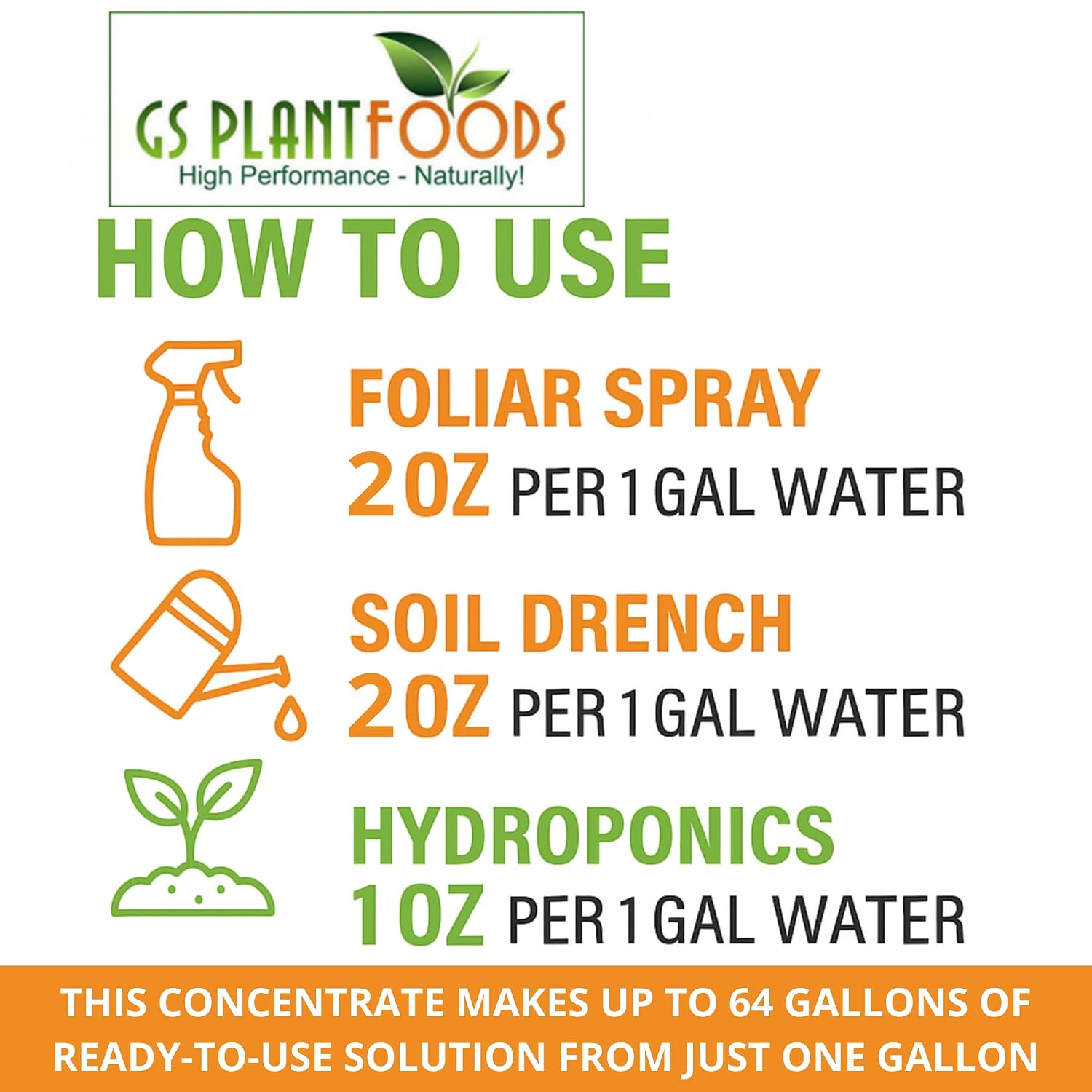GS Plant Foods Root Ruckus Compost Fertilizer Organic Plant Food - Turbo Charged Compost for Plants - Humic Acid & Sea Kelp Nutritional Root Supplement for Lawns, Soil, Shrubs & Vegetables - 1 Gallon